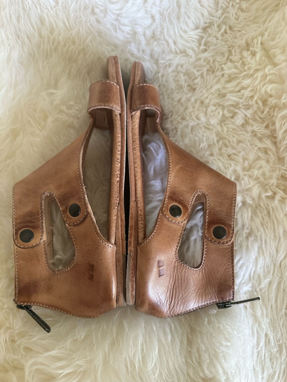 BED|STU Soto Leather Tan Rustic Gladiator Sandal - Picture 12 of 16
